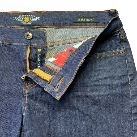 Lucky Brand Raw Edge Abby Short Size 6/28 - Picture 4 of 7
